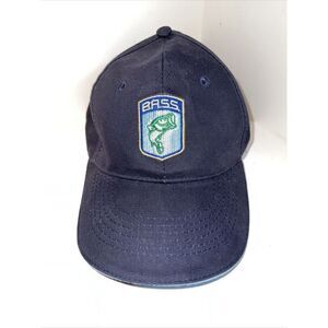 Bass Master Baseball / Fishing Cap - Adjustable Breathable Cotton Embroidery Cap